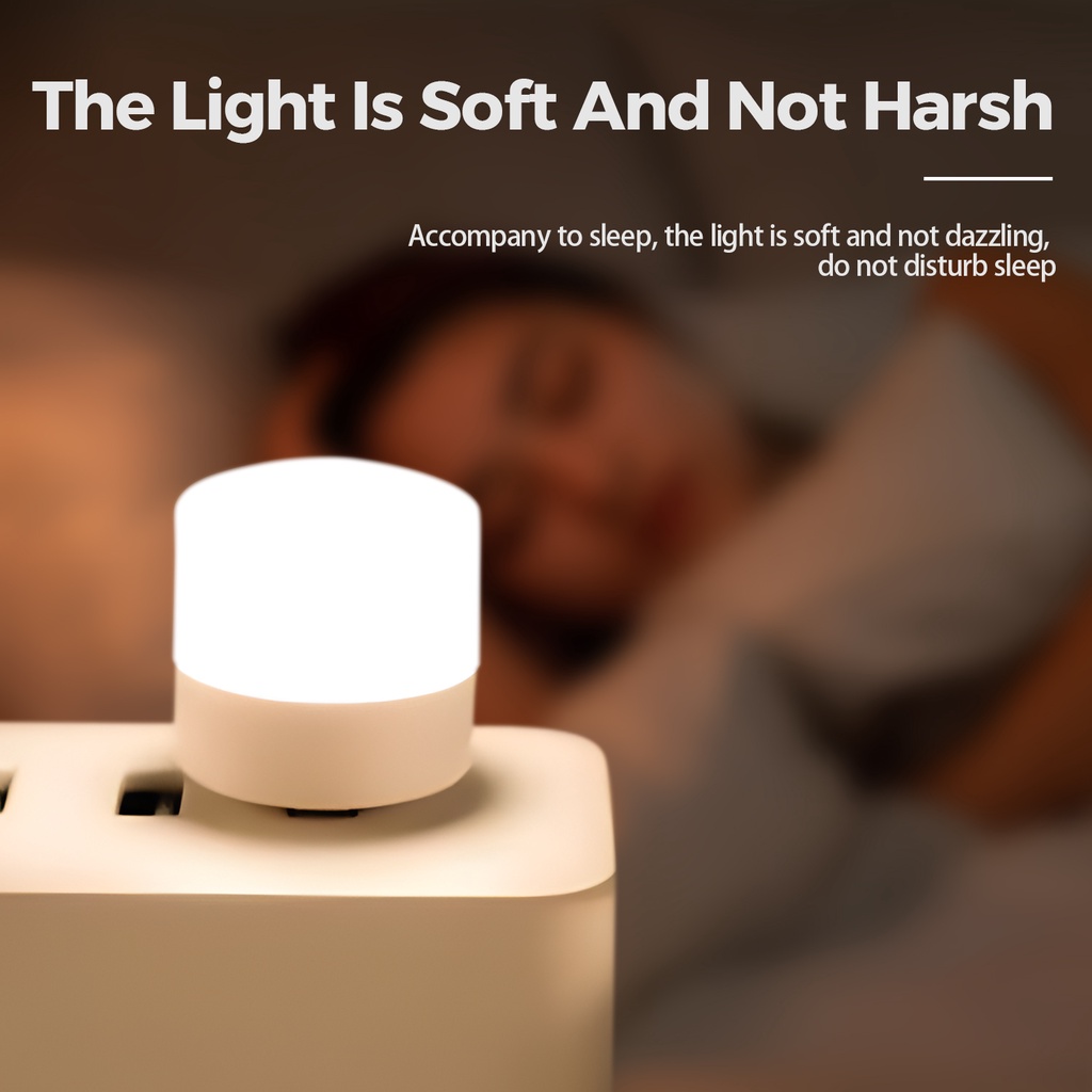 Lampu Atmosfir Mini USB Untuk Dekorasi Mobil / PC / Komputer / Mobil