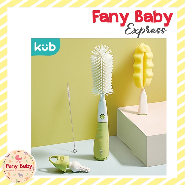 KUB - MULTIFUNCTIONAL BABY BOTTLE BRUSH SET