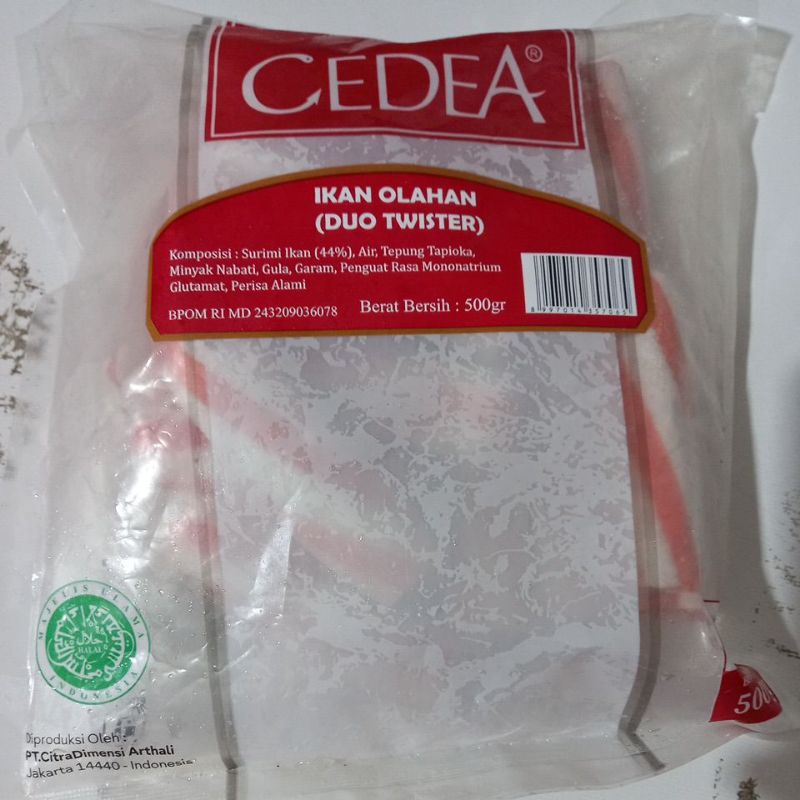 

FAFAFROZEN - CEDEA DUO TWISTER 500 GR