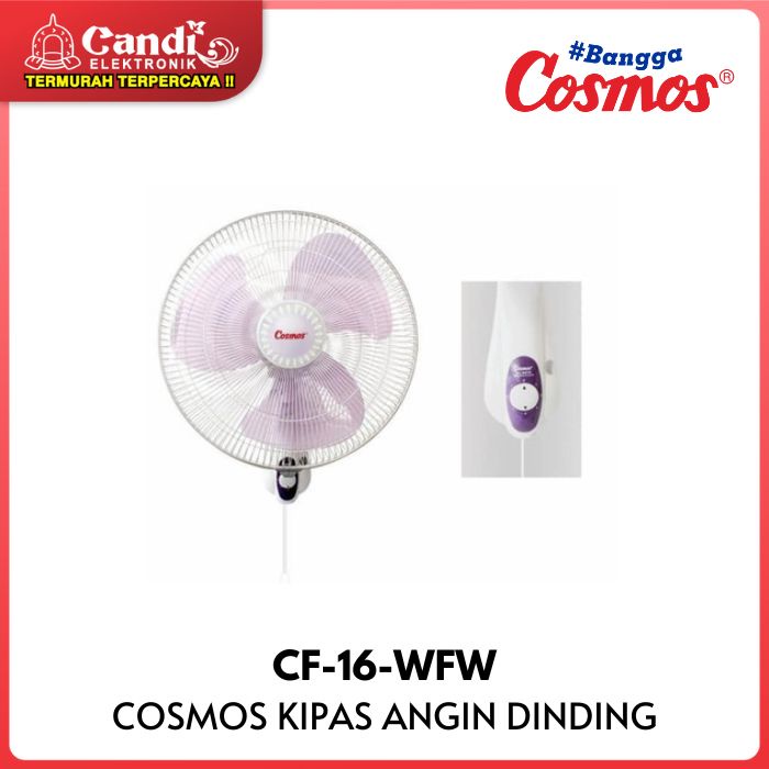 COSMOS FAN WALL FAN CF-16-WFW - Cosmos Kipas Angin Dinding 16 WFW
