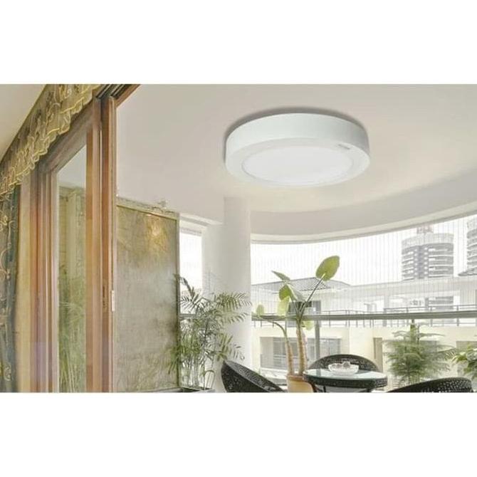 D12 6 Downlight Ob 6W Hias Panel Plafon Dak Bundar Led Lampu Cor Bulat