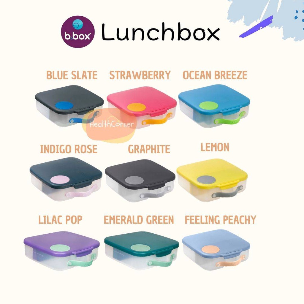 BBOX Lunchbox - Kotak Bekal B Box Kids Lunch Box Tempat Makan Leakproof Premium