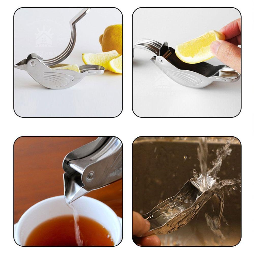 Solighter Manual Juicer Home &amp; Living Perasan Lemon Genggam Stainless Steel