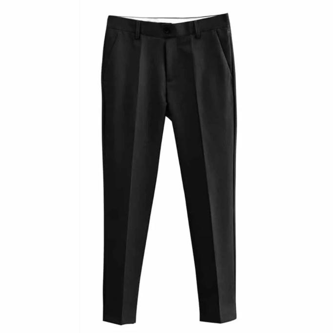 Kasual Celana Black Ankle Pants