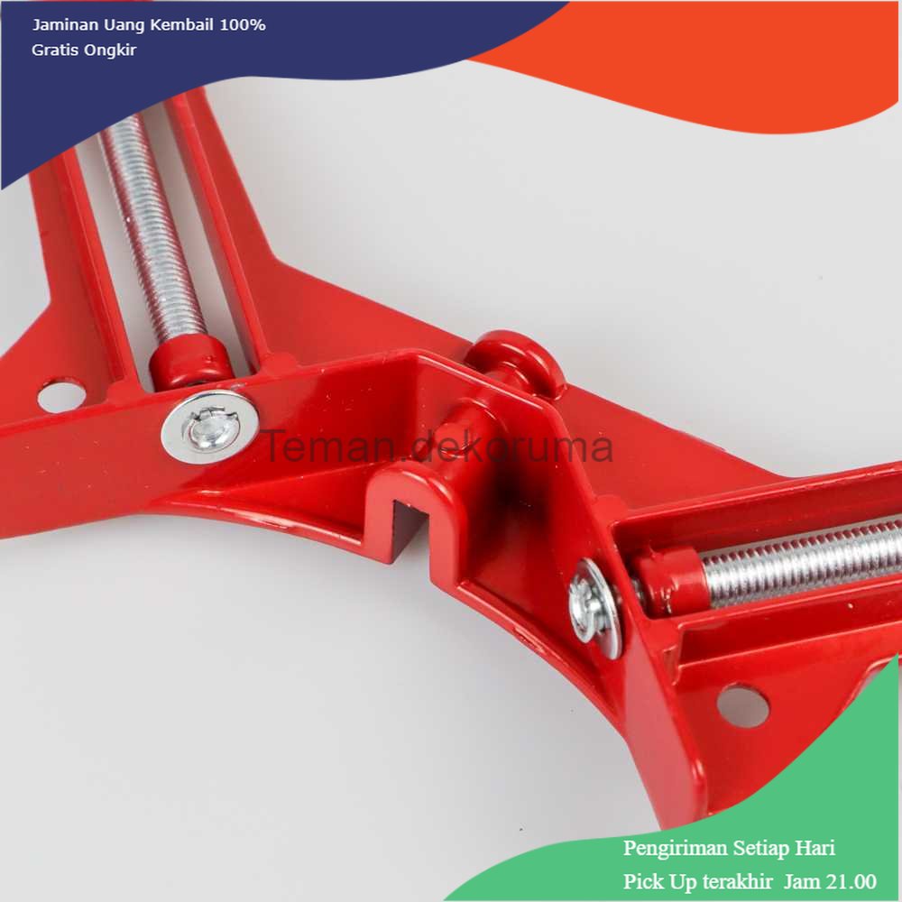 TD-PR2 Taffware Corner Clamp Penjepit Sudut Frame Kayu Angle 90 Derajat 75mm - ZK147