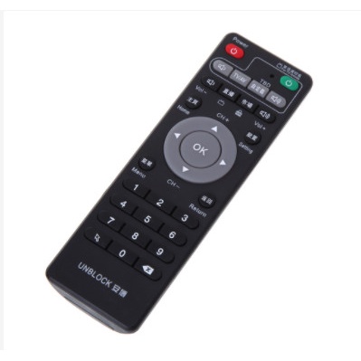 Tv Box Remote Control Untuk Unblock Tech Ubox Smart Tv Box Gen 1 / 2 / 3