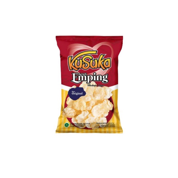 

Kusuka Emping Original Melinjo Chips 40gr