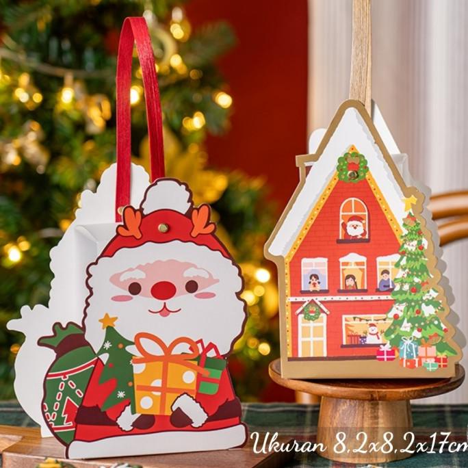 

Kotak Natal box cookies Christmas Santa kotak Merry Christmas