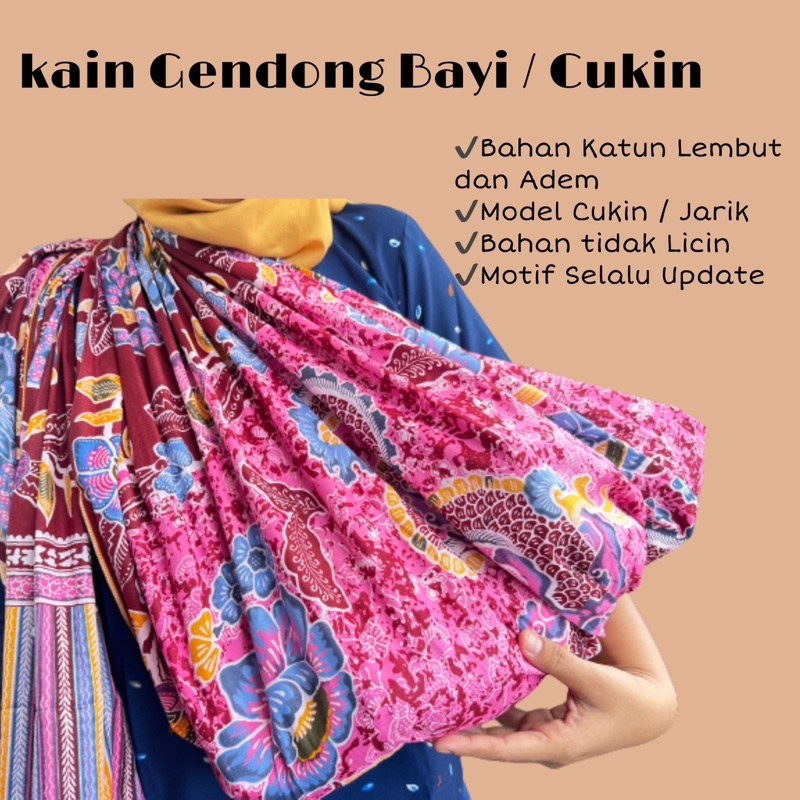 Kain Gendong Batik/Cukin promo 8.8