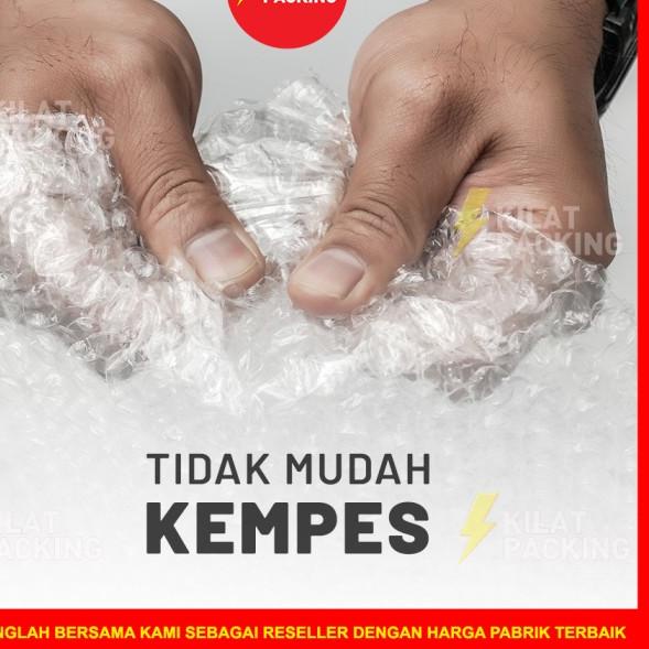 

BUBBLE WRAP 60CM X 50M PREMIUM TEBAL DELKOMAS DKM PLUS SATUAN - 60CM X 50M, Bening Premium