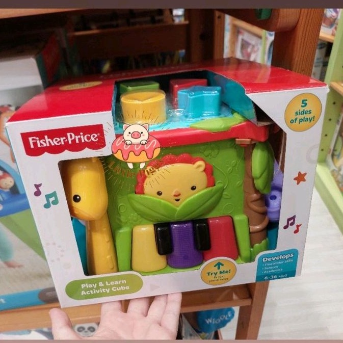 Fisher Price play and learn activity cube