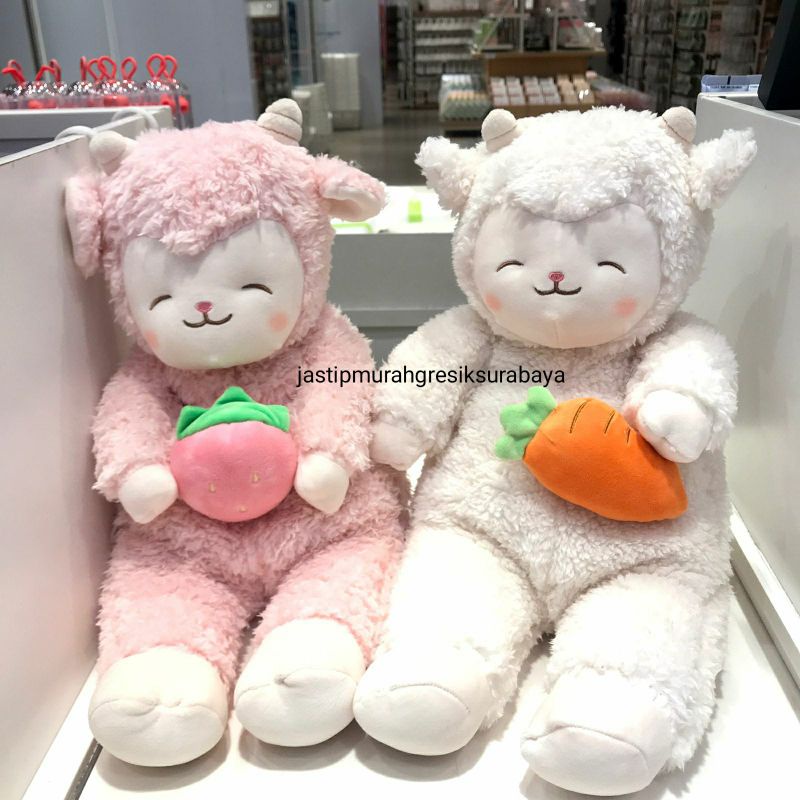 LAZY SHEEP PLUSH TOY MINISO BONEKA DOMBA MINISO