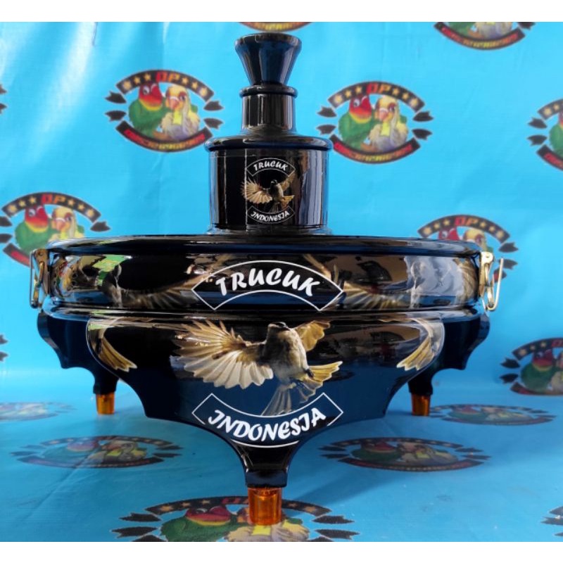 tebok landang lovebird pvc model batman tebal motif trucukan