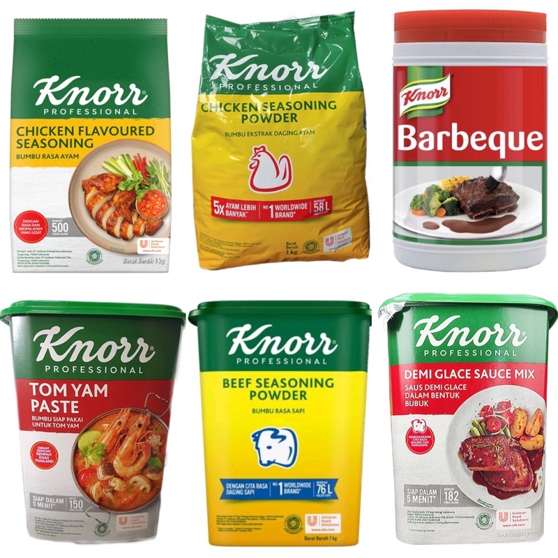 

Knorr Saus Demi Glace 1kg / Knorr Saus Barbeque 1kg - Saus BBQ KNORR / Knorr / Saus / Demi / Glace / 1kg / Saus / Barbeque / BBQ / rostip