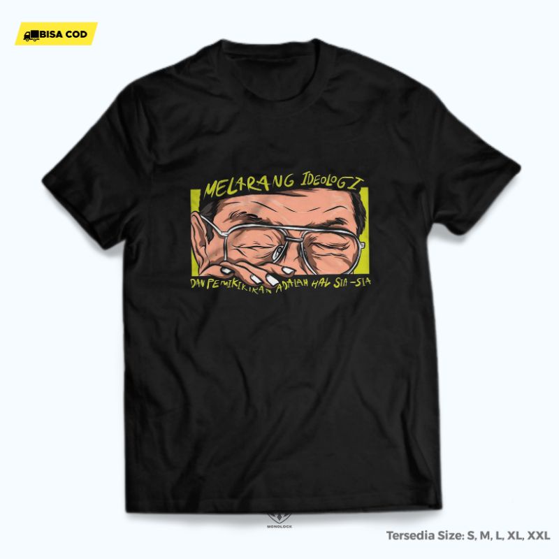 KAOS SANTRI NU GUSDUR TERBARU MELARANG IDEOLOGI / KAOS MAIYAH CAK NUN ORIGINAL DISTRO / KAOS GUSDURI