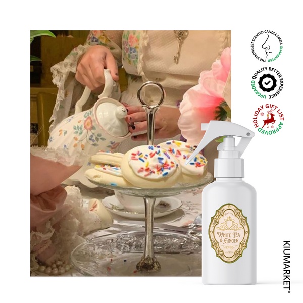 Kiumarket - White Tea & Ginger Mini Strong Atmosphere Anti-Bacterial Roomspray Pengharum Ruangan 70m