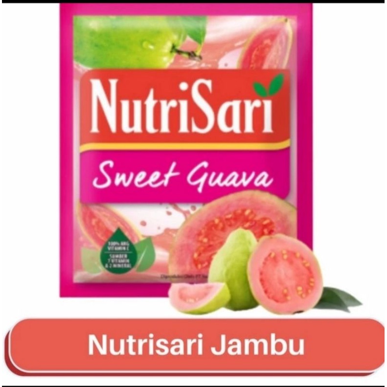 

NutriSari Jambu Merah Harga 1 Renteng/10pc