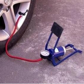 Pompa Ban Motor, Mobil, Sepeda, Kursi / Kompa Angin Injak Manual