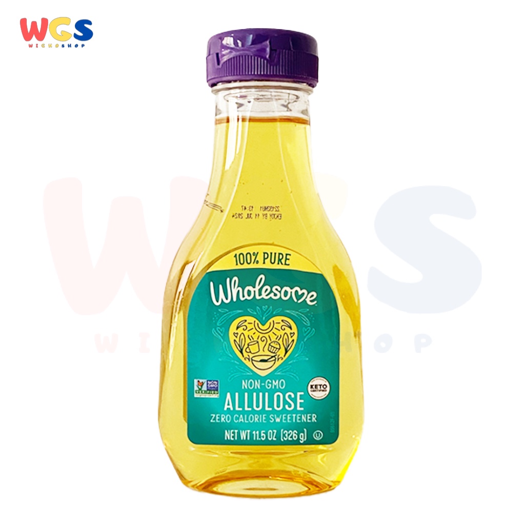 Wholesome Allulose Zero Calories Liquid Sweeteners Non GMO 11.5oz 326g