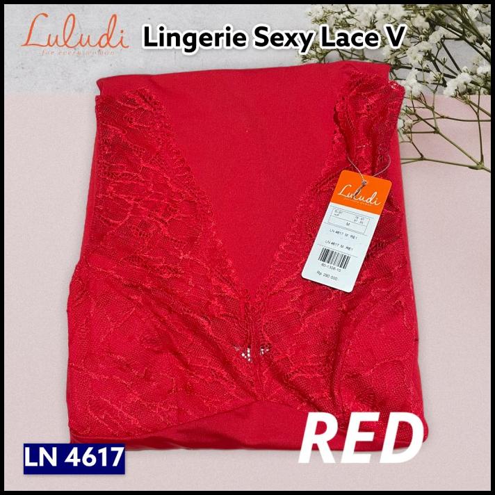 Promo Luludi By Wacoal Lingerie Lace V Ln 4617 / Baju Tidur