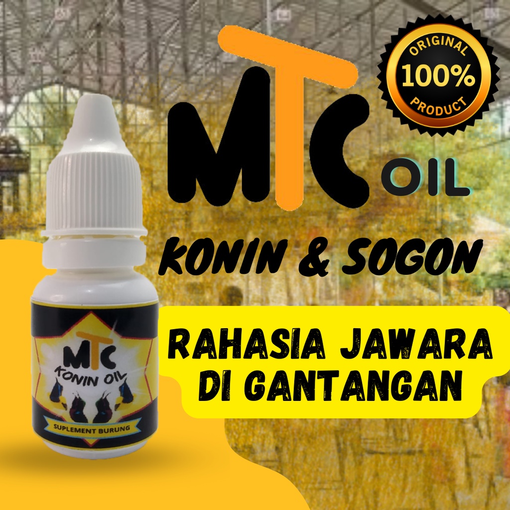 MTC Konin OIL Penggacor Burung Konin Kolibri Ninja / Doping Burung Konin Kolibri Ninja / Vitamin & S