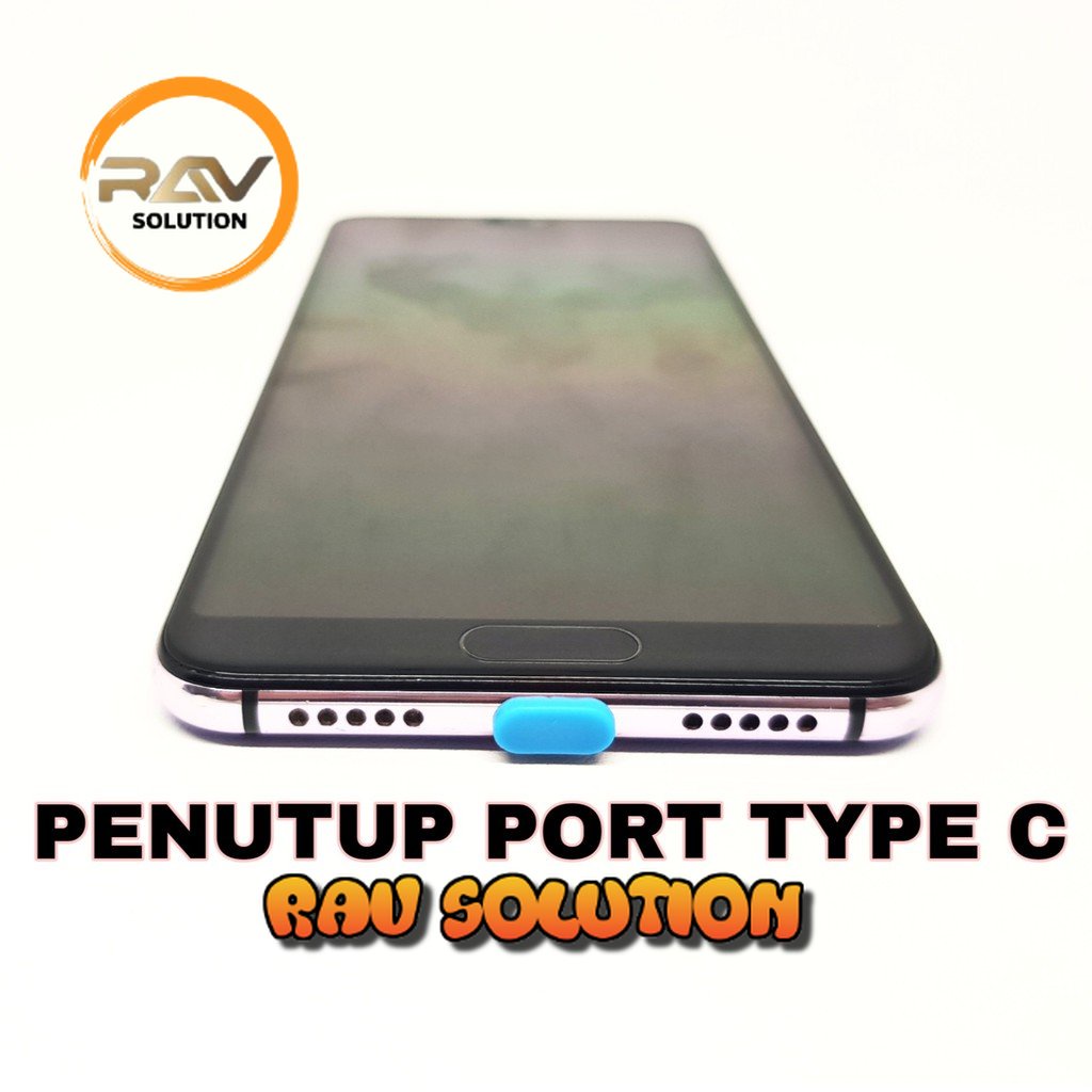 SKU-1033 PENUTUP PORT ANTI DEBU TYPE C / DUST PLUG LAPTOP HP TYPE-C