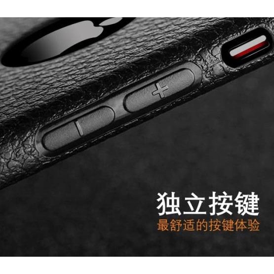 SOFTCASE JELLY LEATHER CASE IPHONE 6/6PLUS 7/7PLUS CASING IPHONE 7 - Hitam, iPhone 8