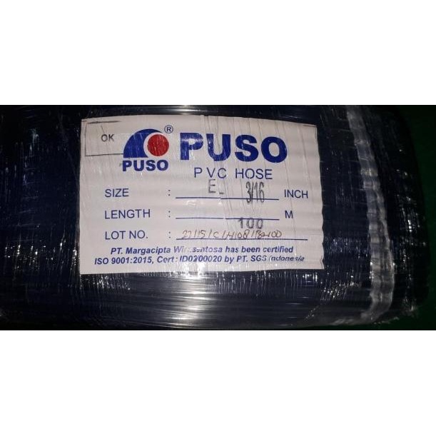 Selang Puso 1 Roll Selang Airator Puso 100 Meter 3/16 inch