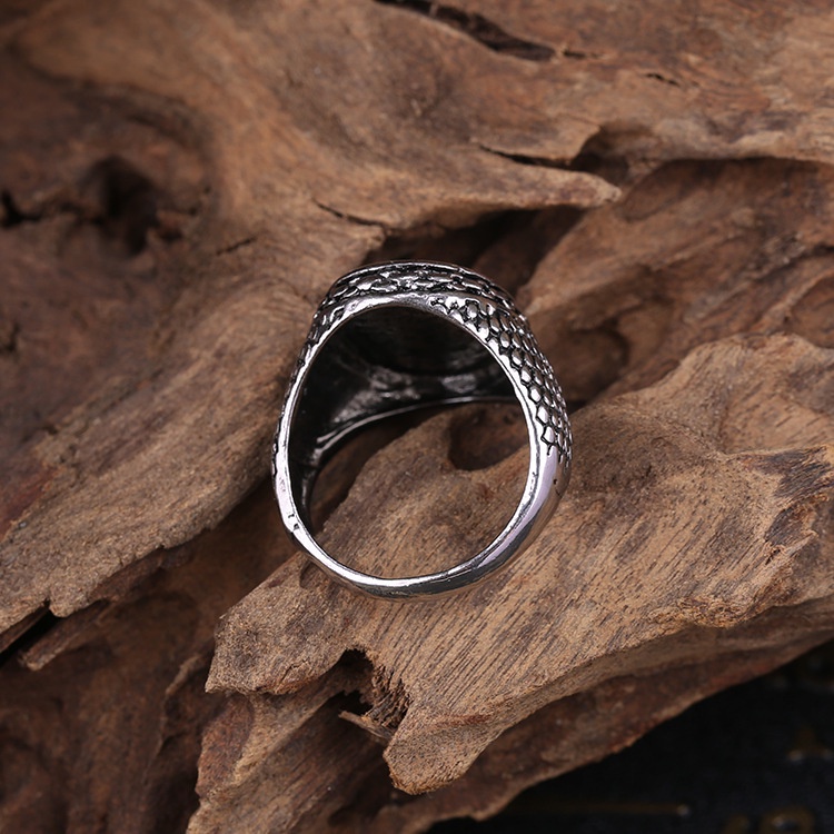 Cincin Bentuk Jangkar Gaya Eropa Dan Amerika Untuk Pria