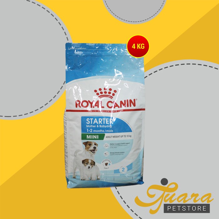 Makanan Anjing Royal Canin Mini Starter Mother and Baby Dog 4Kg