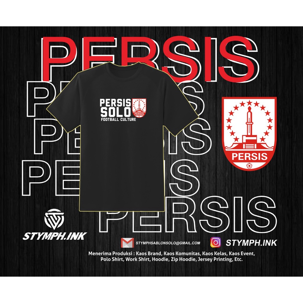 KAOS PERSIS SOLO, KAOS PASOEPATI, KAOS SURAKARTA