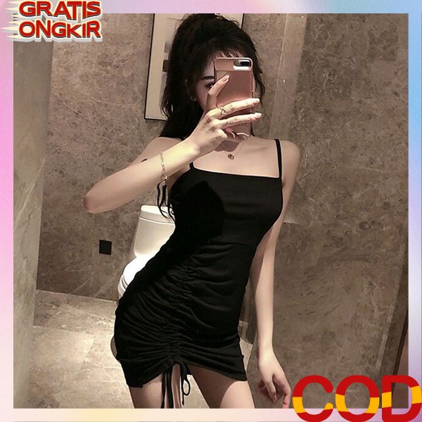 Dreas Remaja Korean Style Dres Pesta Kondangan Kekinian Dres Casual Remaja Baju Dress Wanita Terbaru