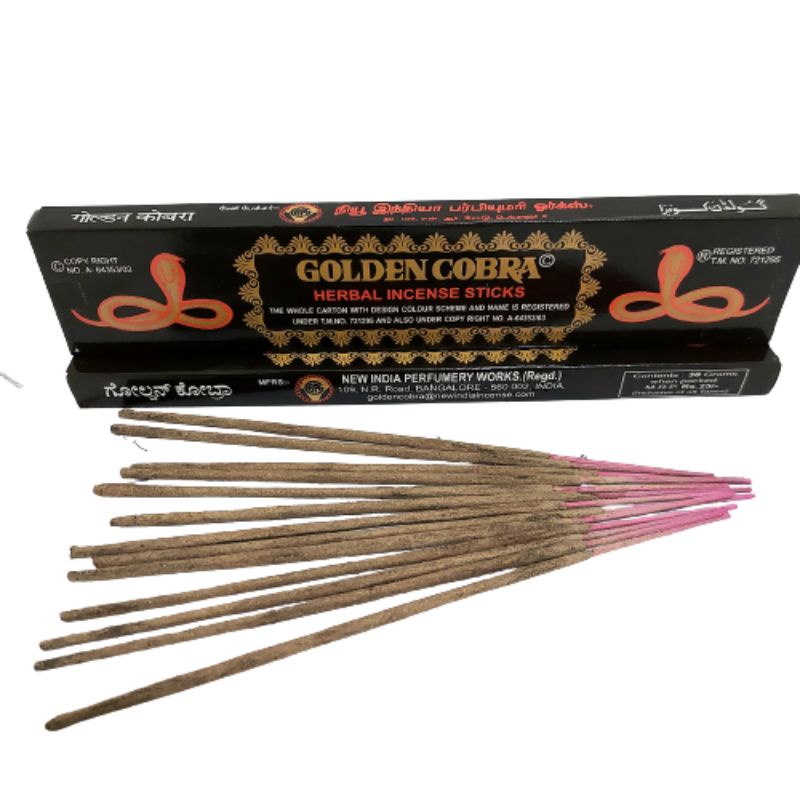 Dupa Hio India Herbal Golden Cobra Pack