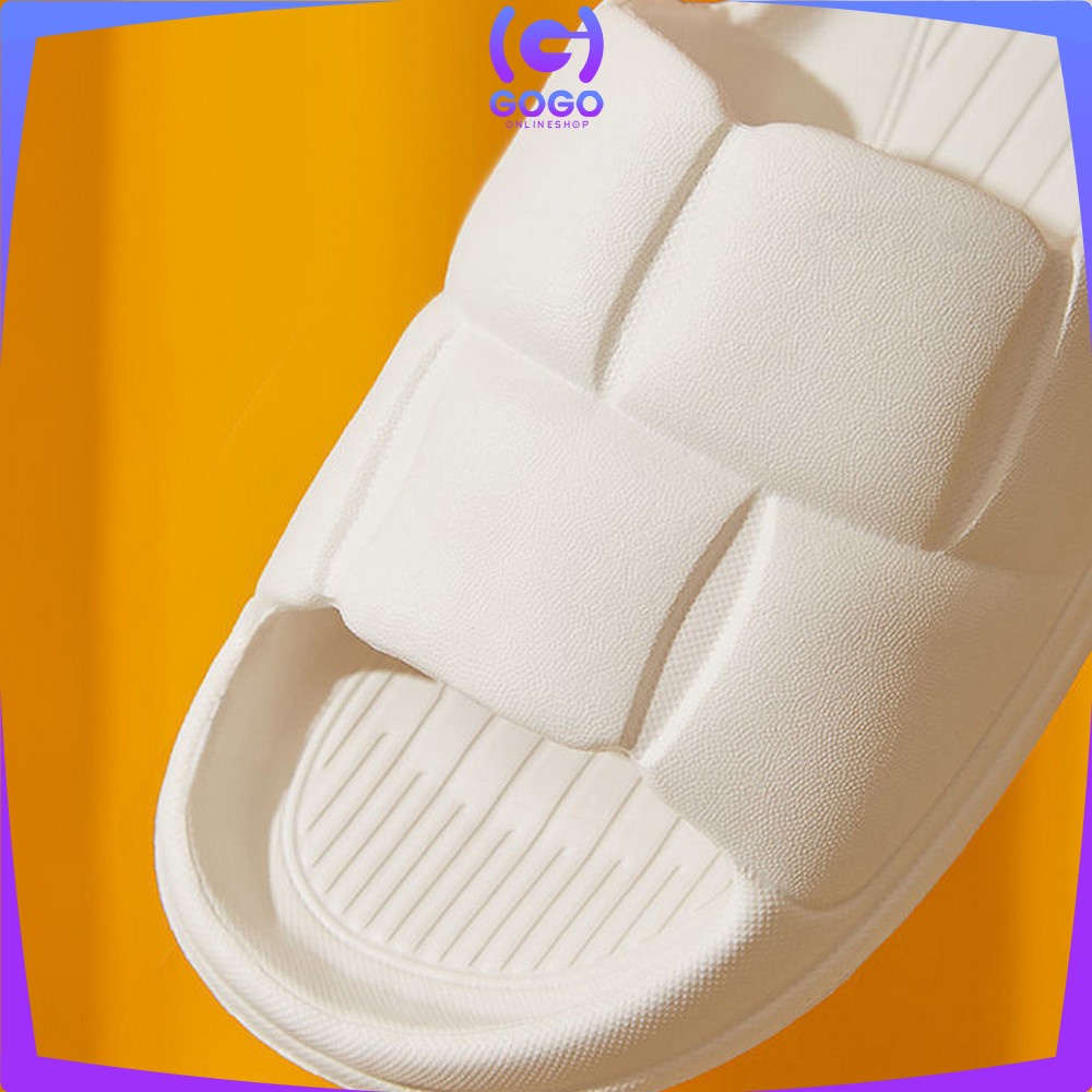 GOGO-S51 Sandal Jelly Wanita Korean Style Import Bahan EVA Anti Slip Sandal Rumah / Sendal Kamar Mandi Cewek Elastis Empuk Soft Slipper Elastic