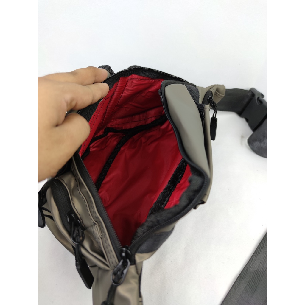 Tas Pria Tas Selempang Waterproof Polo Amstar Best Quality Tas Pinggang Waistbag Anti Air