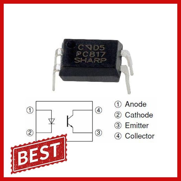 Jual PC 817 PC817 PC817C Optocoupler Photocoupler Phototransistor DIP