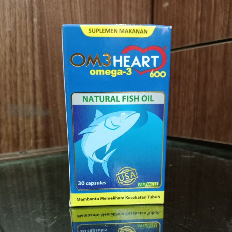 Omeheart Omega 3 (Isi 30 Kapsul)