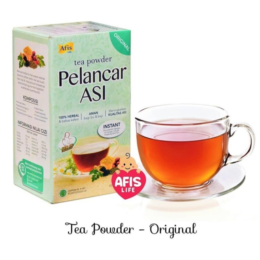 Afis Tea Powder Teh Pelancar ASI Booster