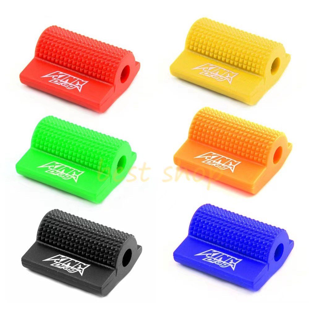 1pc Cover Pedal Gigi Motor UNIVERSAL Bahan Karet Untuk Y15ZR RS150 RS150R LC135 Y125Z