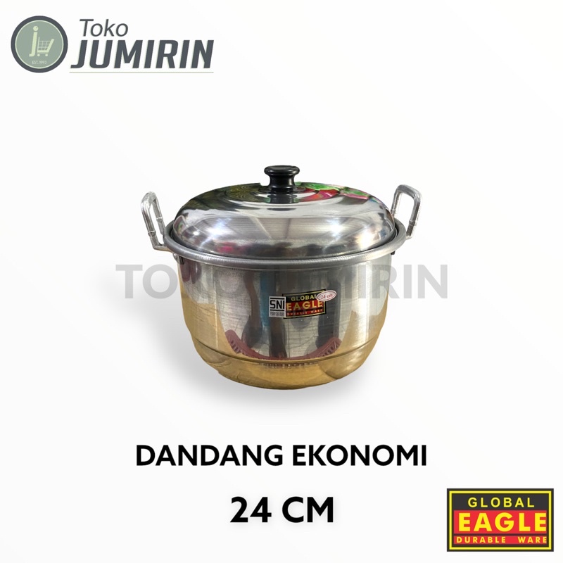 Dandang Ekonomi / Panci Kukus Sarangan 24 cm Global Eagle