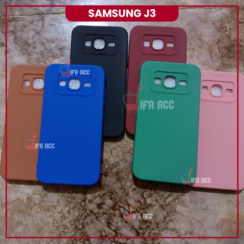 CASE SAMSUNG J3 SAMSUNG J1 ACE CASING SILIKON PRO CAMERA MACARON