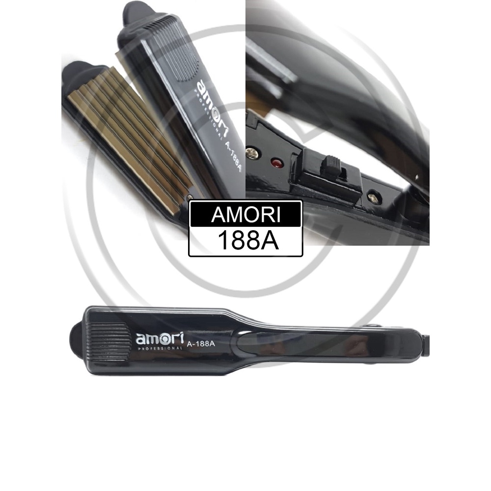 AMORI-188A / Catok Rambut Mini Genteng (Baba) (ZigZag) - CO