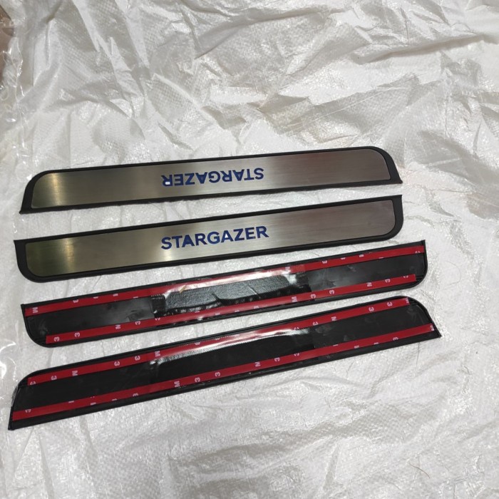 Sillplate Samping Mobil Hyundai Stargazer 2022 Door Sill Plat Activo - Tanpa Lampu