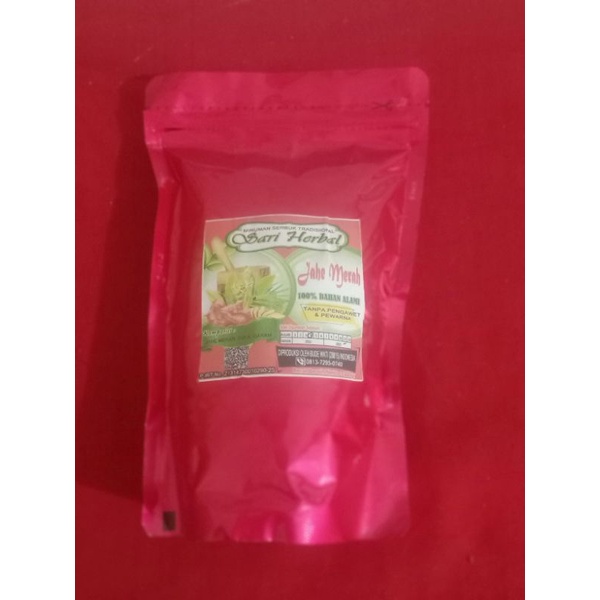 

Sari Herbal Jahe merah