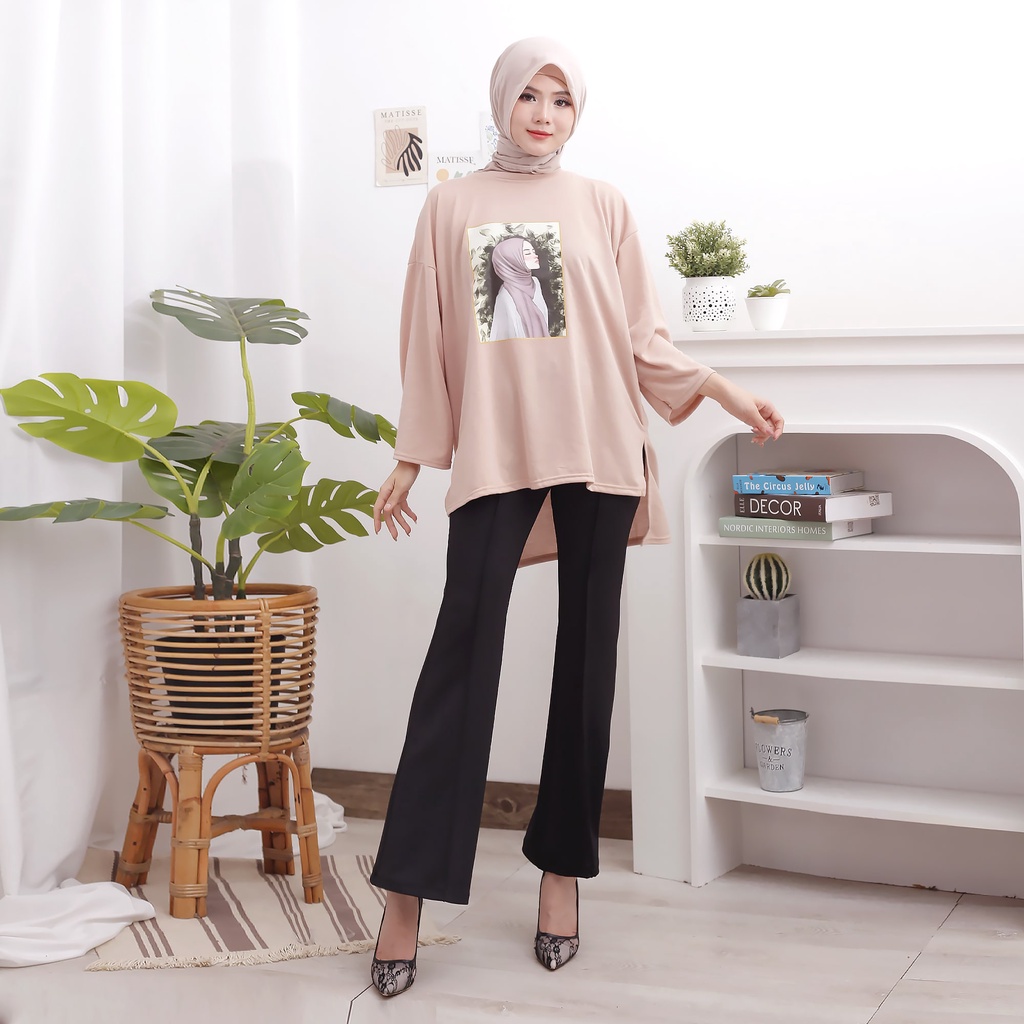 GR ATASAN OVERSIZE JUMBO BASIC KAOS VIRAL SR553
