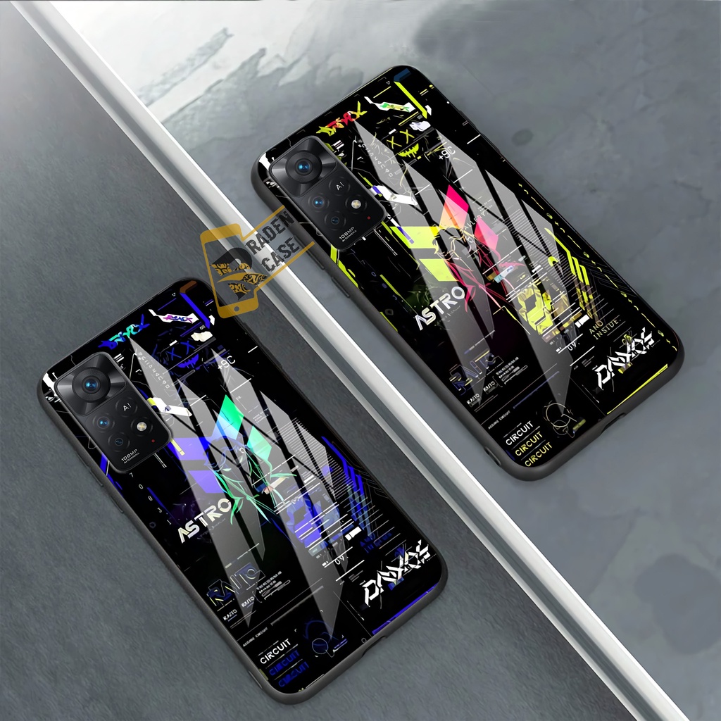 Softcase Kaca Kilau Redmi Note 11 Pro 5G ( F445 ) Case Kaca Acrylic Redmi Note 11 Pro 5G Case Redmi 