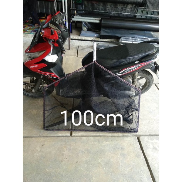 SAL Serokan Ikan Besar Jumbo Koi Lele Jaring Tebal Kuat 100cm