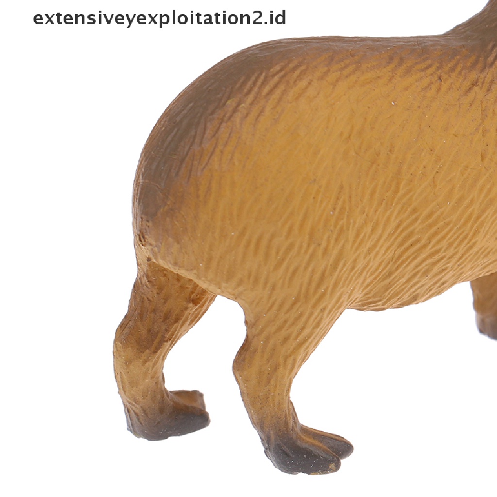 Mainan Action Figure Model Hewan Capybara MIni Lucu Untuk Koleksi / Hadiah