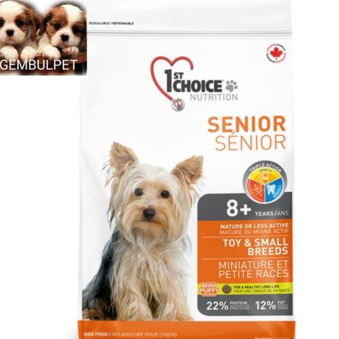 DOG FOOD 1ST CHOICE MINI SENIOR CHICKEN 2.72KG GN65546FGF