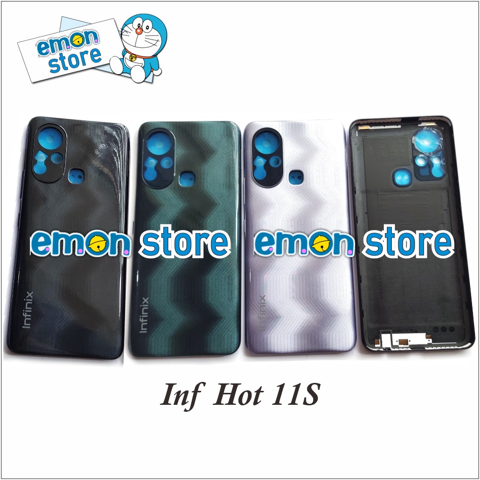 Backdoor Backcover Casing Tutupan Baterai Infinix Hot 11S X6812 X6812B Back Casing